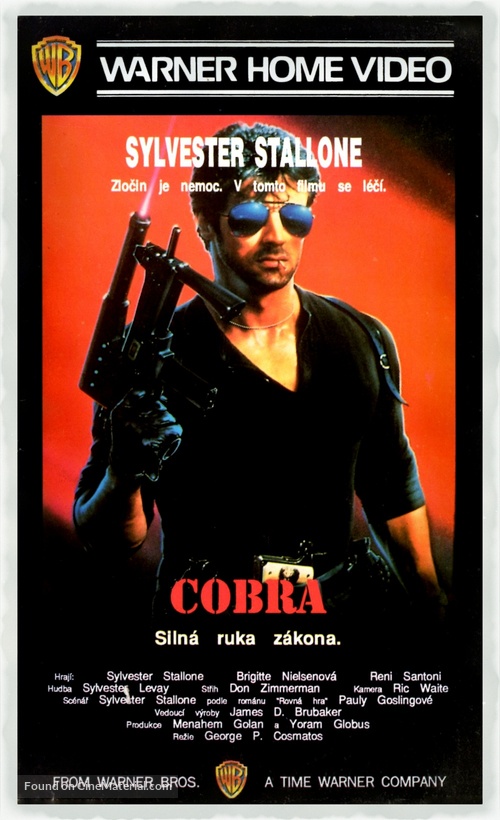 Cobra - Czech VHS movie cover