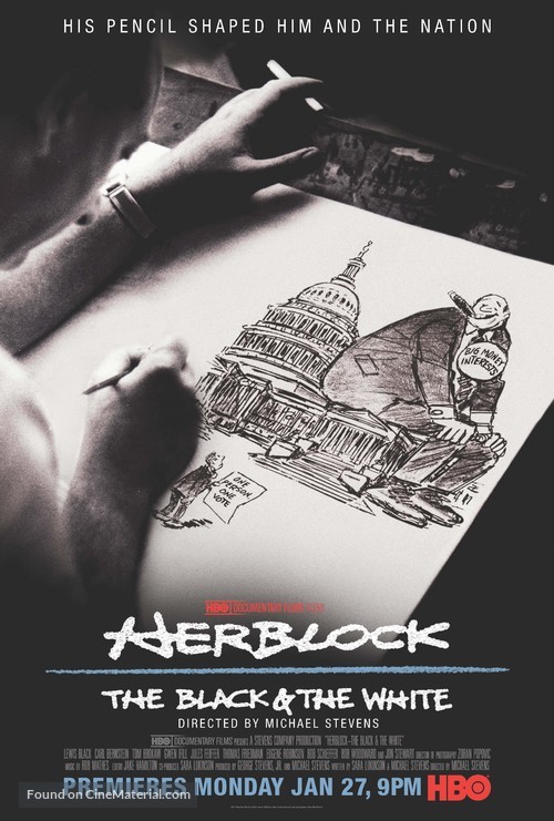 Herblock: The Black &amp; the White - Movie Poster