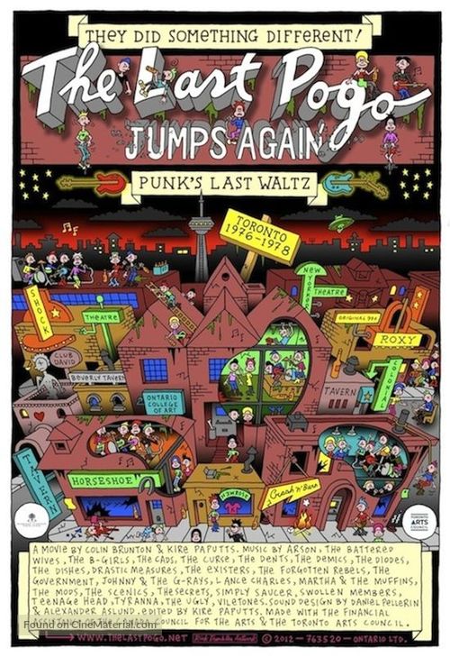 The Last Pogo Jumps Again - Canadian Movie Poster