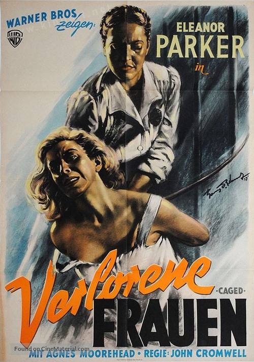 Caged - German Movie Poster