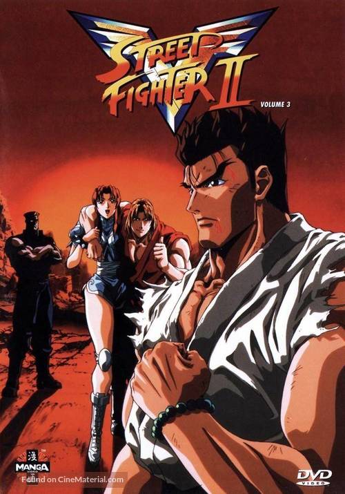 &quot;Street Fighter II: V&quot; - DVD movie cover