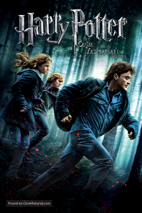 Harry Potter and the Deathly Hallows: Part I - Turkish DVD movie cover
