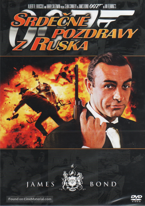 From Russia with Love - Czech DVD movie cover