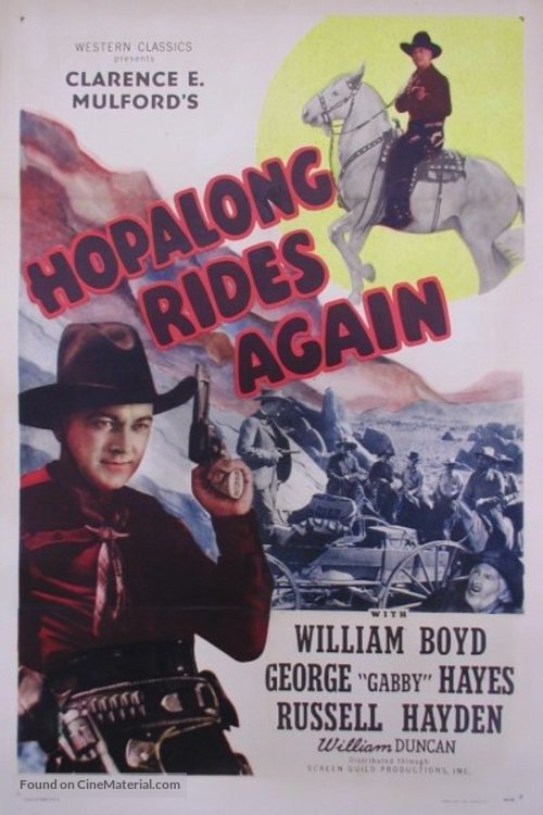 Hopalong Rides Again - Movie Poster