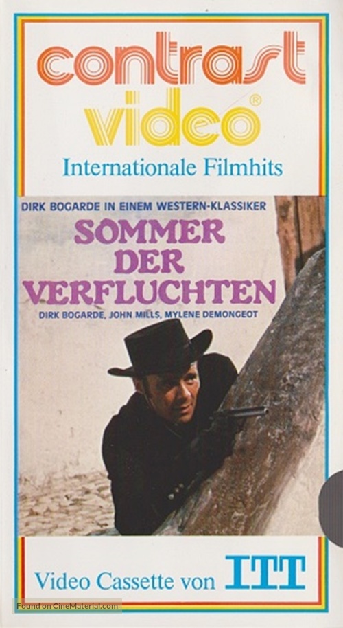 The Singer Not the Song - German VHS movie cover