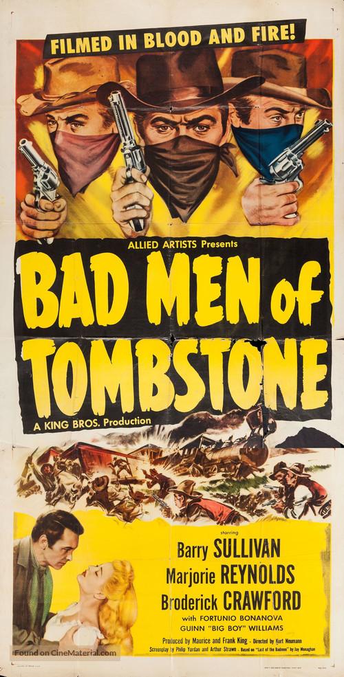 Bad Men of Tombstone - Movie Poster