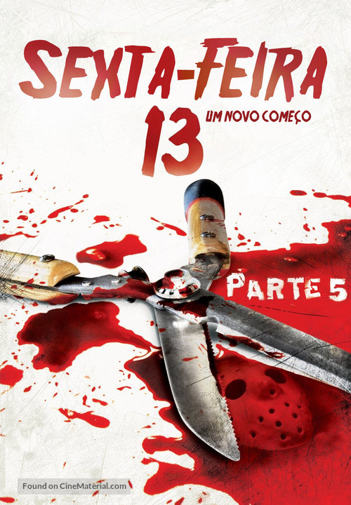 Friday the 13th: A New Beginning - Brazilian DVD movie cover