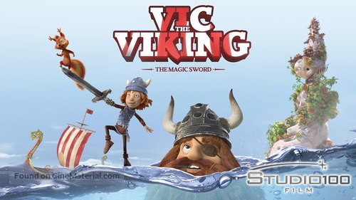 Vic the Viking and the Magic Sword - German Movie Poster