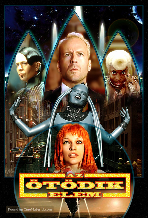 The Fifth Element - Hungarian Movie Poster