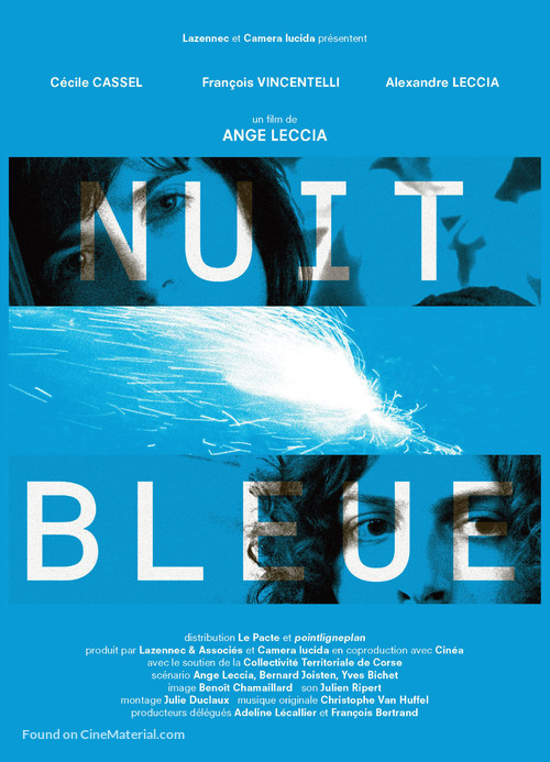Nuit bleue - French Movie Poster