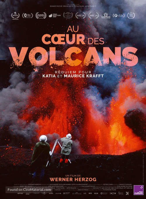 The Fire Within: A Requiem for Katia and Maurice Krafft - French Movie Poster