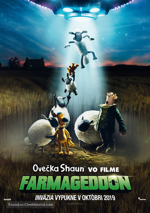 A Shaun the Sheep Movie: Farmageddon - Slovak Movie Poster