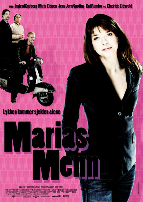 Marias menn - Norwegian poster
