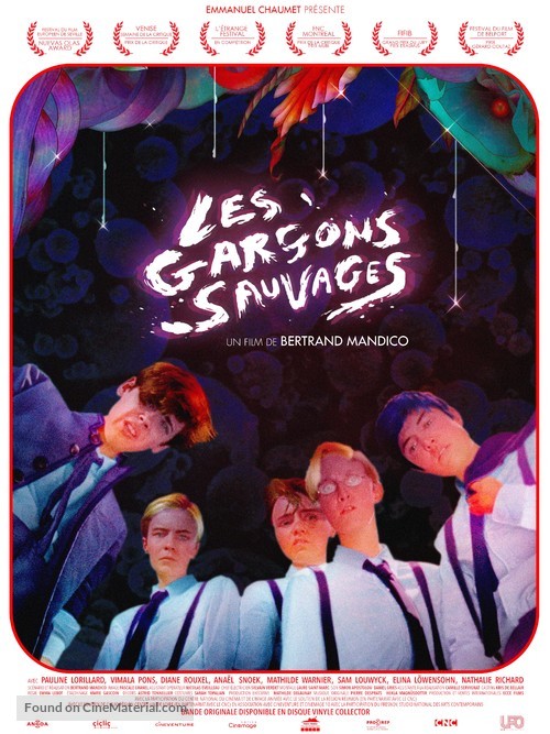 Les gar&ccedil;ons sauvages - French Movie Poster