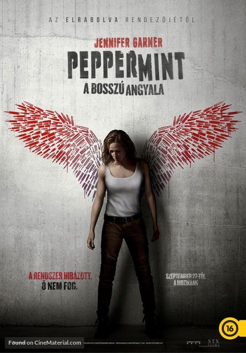 Peppermint - Hungarian Movie Poster