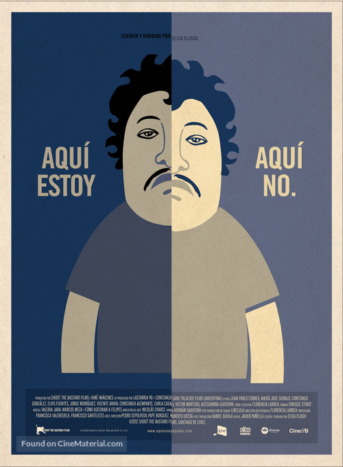 Aqui Estoy, Aqui No - Argentinian Movie Poster