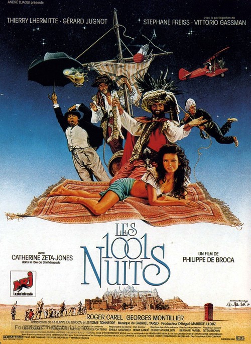 Les 1001 nuits - French Movie Poster