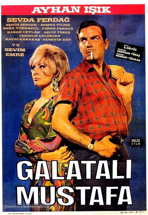 Galatali Mustafa - Turkish Movie Poster