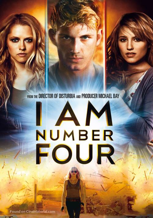 I Am Number Four - Swedish DVD movie cover