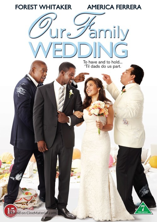 Our Family Wedding - Danish DVD movie cover