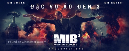 Men in Black 3 - Vietnamese Movie Poster