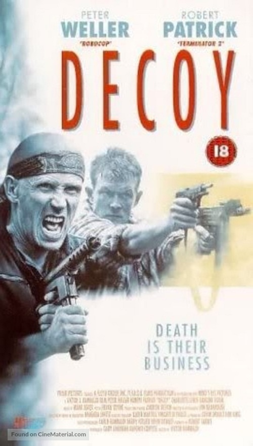 Decoy - British VHS movie cover