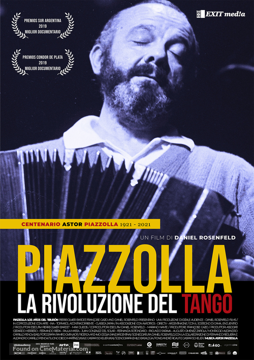 Piazzolla. Los a&ntilde;os del tibur&oacute;n - Italian Movie Poster
