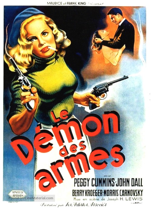 Gun Crazy - French Movie Poster
