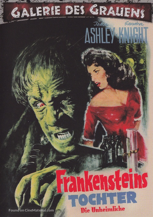 Frankenstein&#039;s Daughter - German DVD movie cover