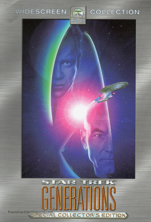 Star Trek: Generations - DVD movie cover