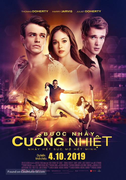 High Strung Free Dance - Vietnamese Movie Poster