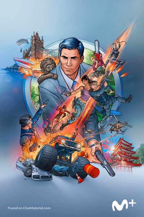 &quot;Archer&quot; - Spanish Video on demand movie cover