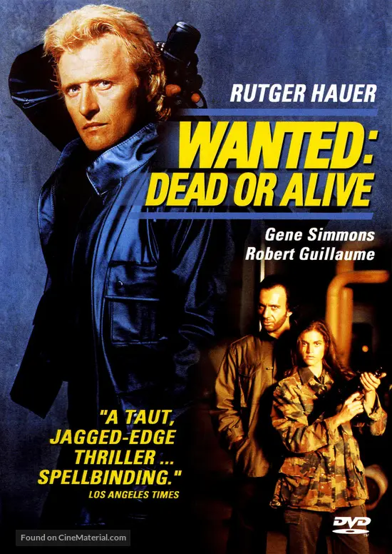 Wanted Dead Or Alive - DVD movie cover