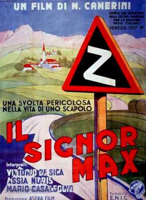 Il signor Max - Italian Movie Poster