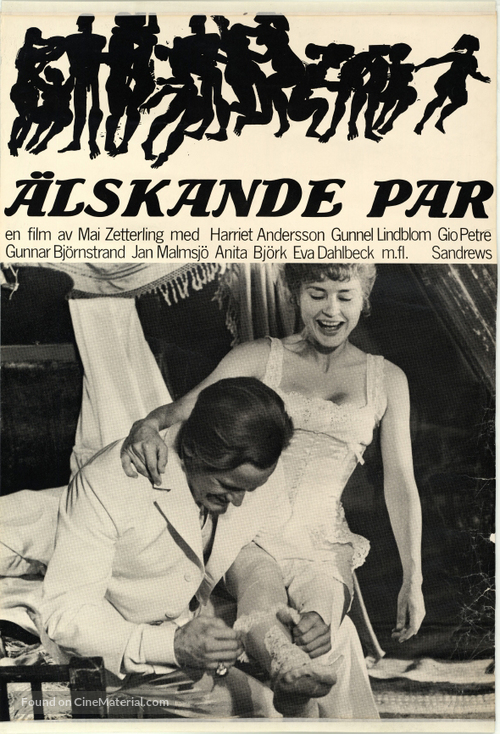 &Auml;lskande par - Swedish Movie Poster