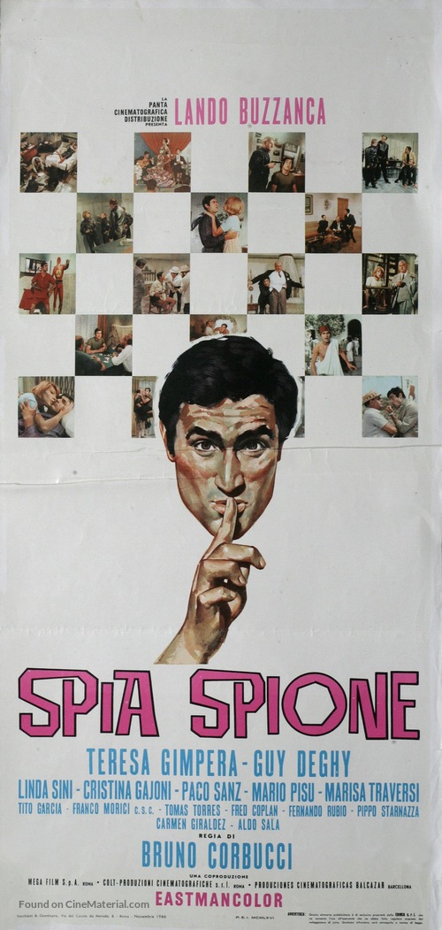 Spia, spione - Italian Movie Poster