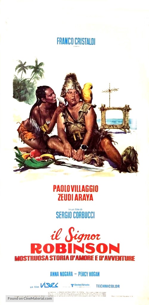 Signor Robinson, mostruosa storia d&#039;amore e d&#039;avventure, Il - Italian Movie Poster
