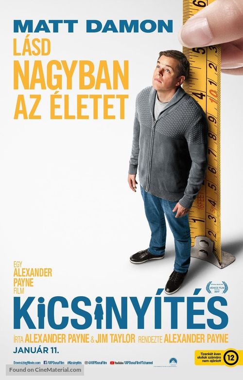 Downsizing - Hungarian Movie Poster