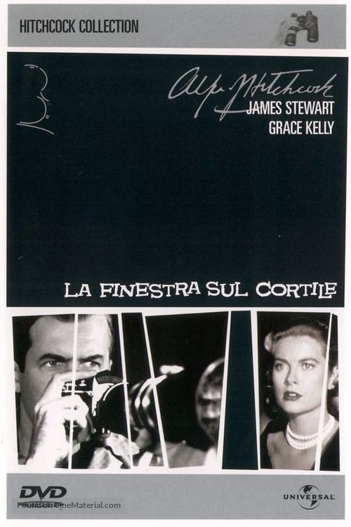 Rear Window - Italian DVD movie cover