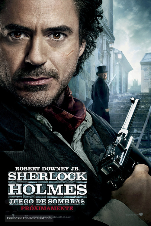 Sherlock Holmes: A Game of Shadows - Spanish Movie Poster