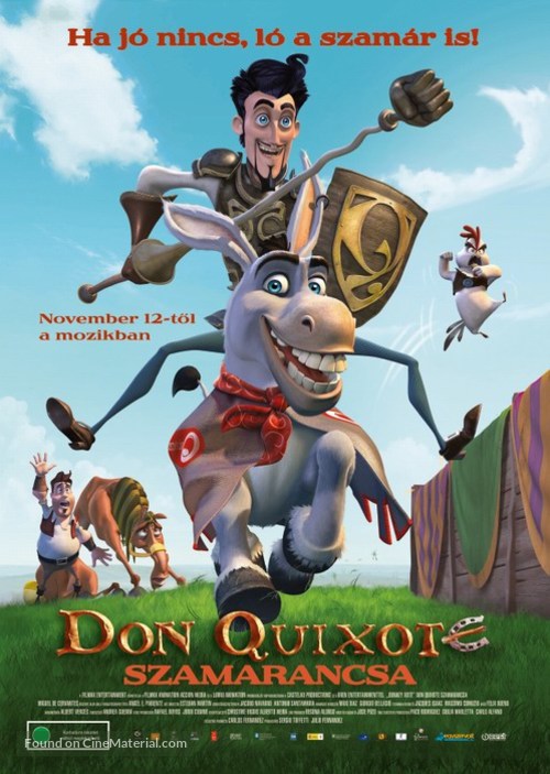 Donkey Xote - Hungarian Movie Poster