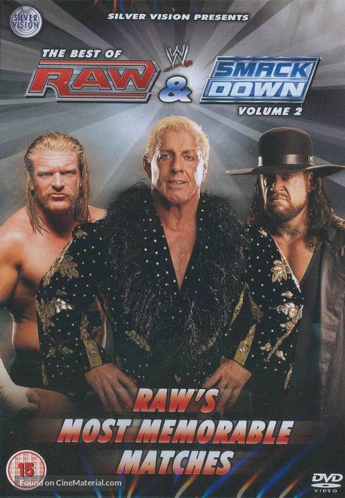 WWE: The Best of Raw &amp; SmackDown 2012, Volume 2 - British DVD movie cover