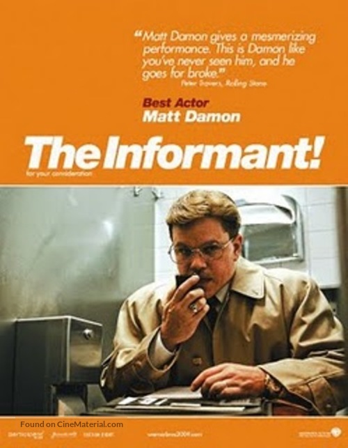 The Informant - Movie Poster