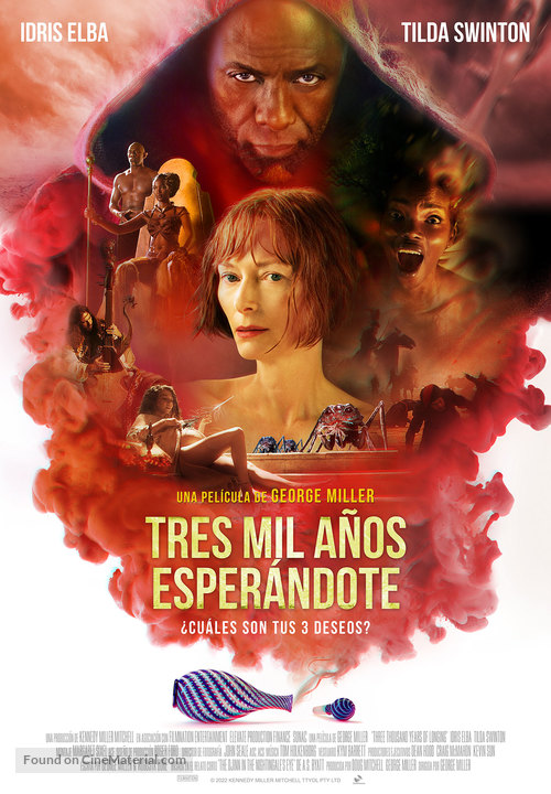 Three Thousand Years of Longing - Spanish Movie Poster