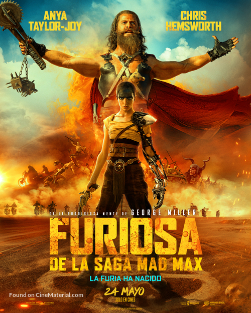 Furiosa: A Mad Max Saga - Spanish Movie Poster