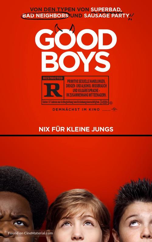 Good Boys - German Movie Poster