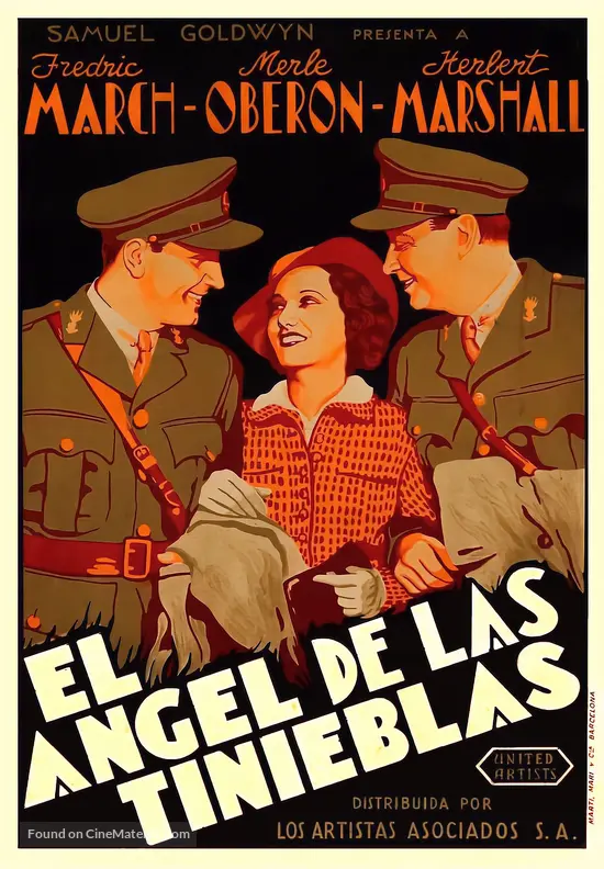 The Dark Angel - Spanish Movie Poster