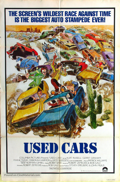 Used Cars - Movie Poster