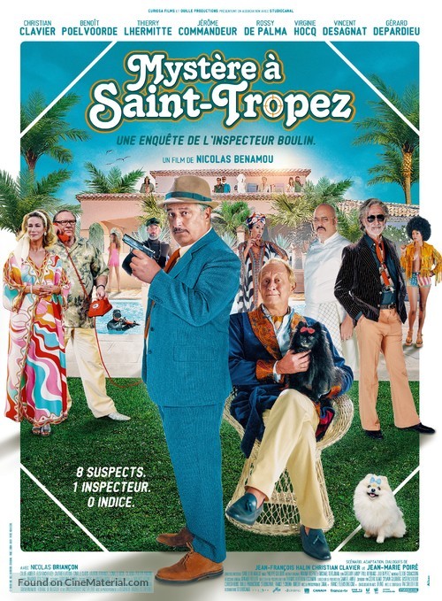 Myst&egrave;re &agrave; Saint-Tropez - French Movie Poster