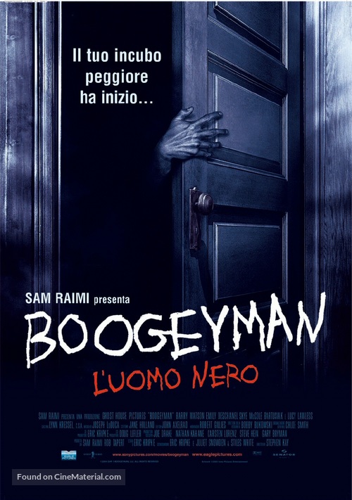 Boogeyman - Italian Movie Poster